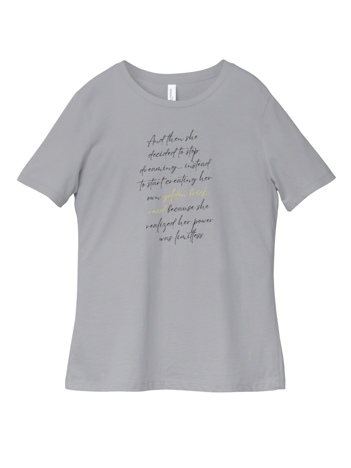 Golden Brick Mindset Tee