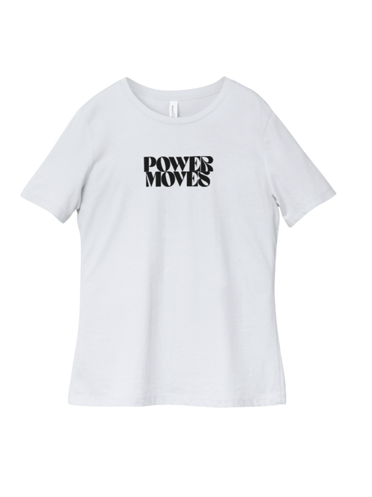White Power Moves Tee
